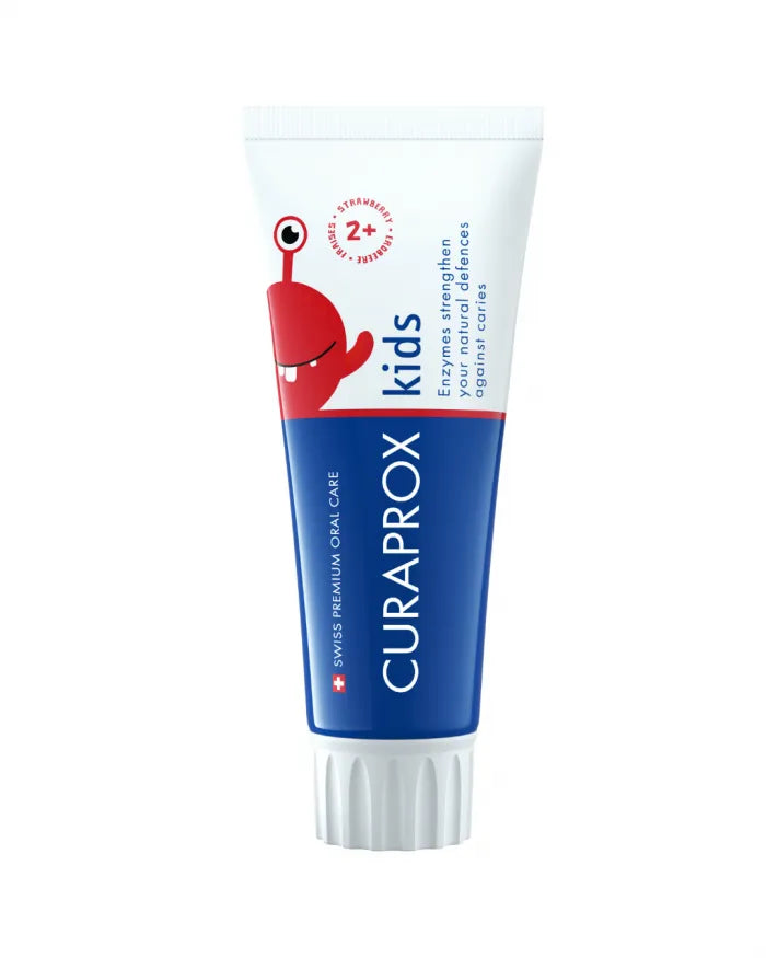 Curaprox Kids Strawberry Toothpaste - 60ml - Healtsy
