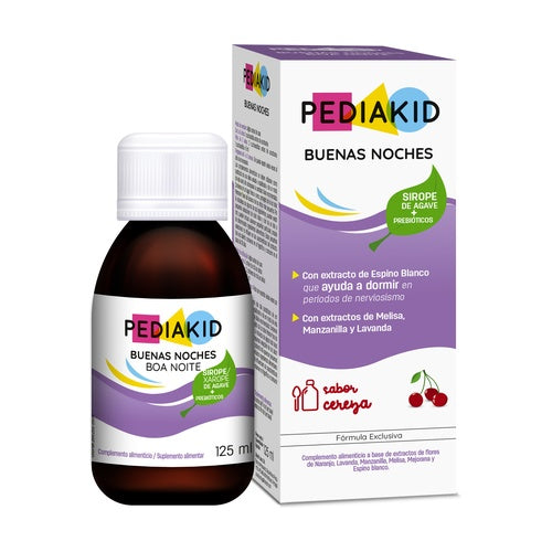Pediakid Good Night Cherry Syrup - 125ml - Healtsy
