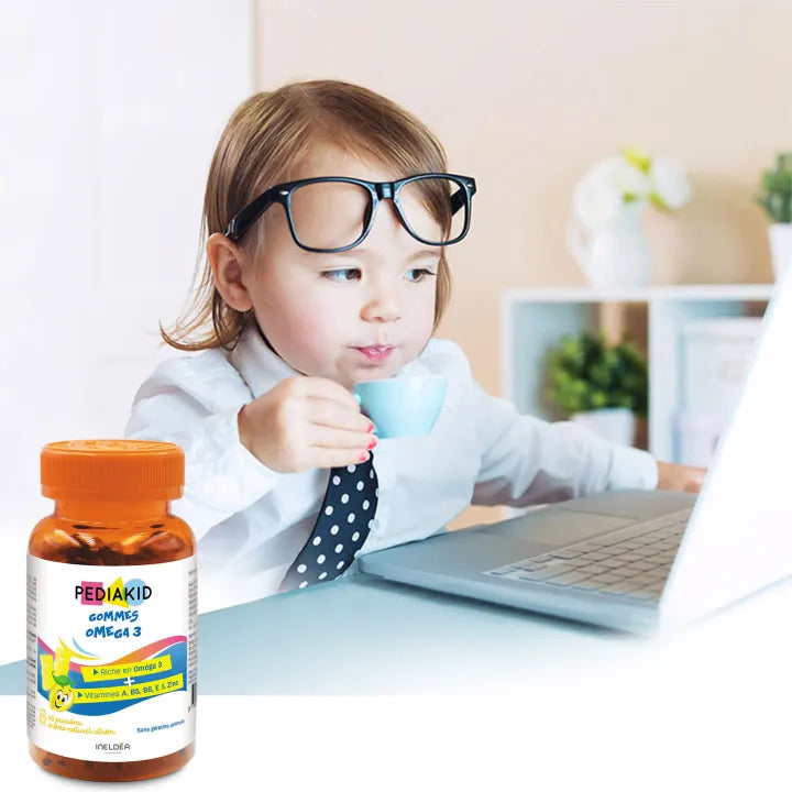 Pediakid Omega-3 Lemon (60 gummies) - Healtsy