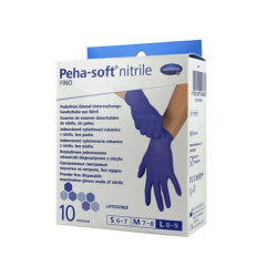 Peha-Soft Thin Nitrile Gloves - Size L (10 units) - Healtsy
