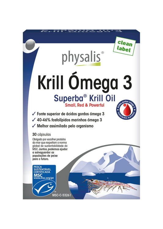 Physalis Krill Omega 3  - 30 capsules - Healtsy
