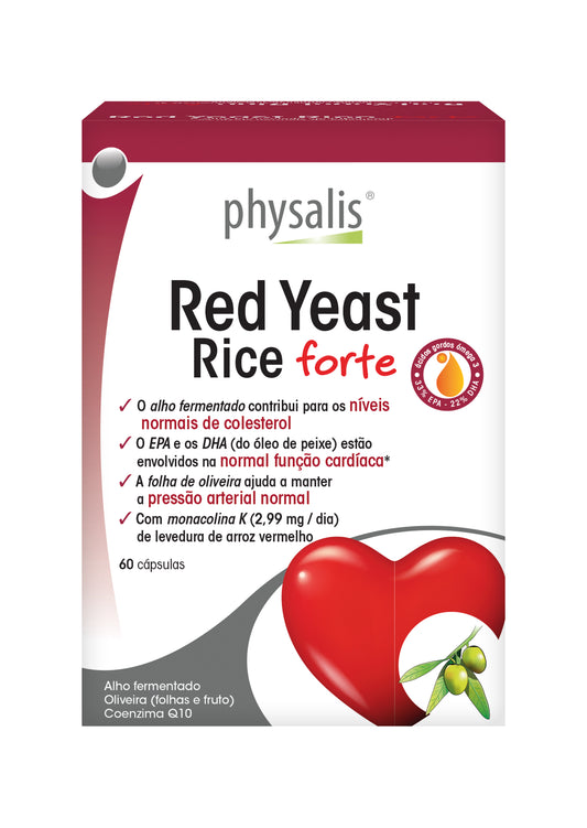 Physalis Red Yeast Rice Forte - 60 capsules - Healtsy