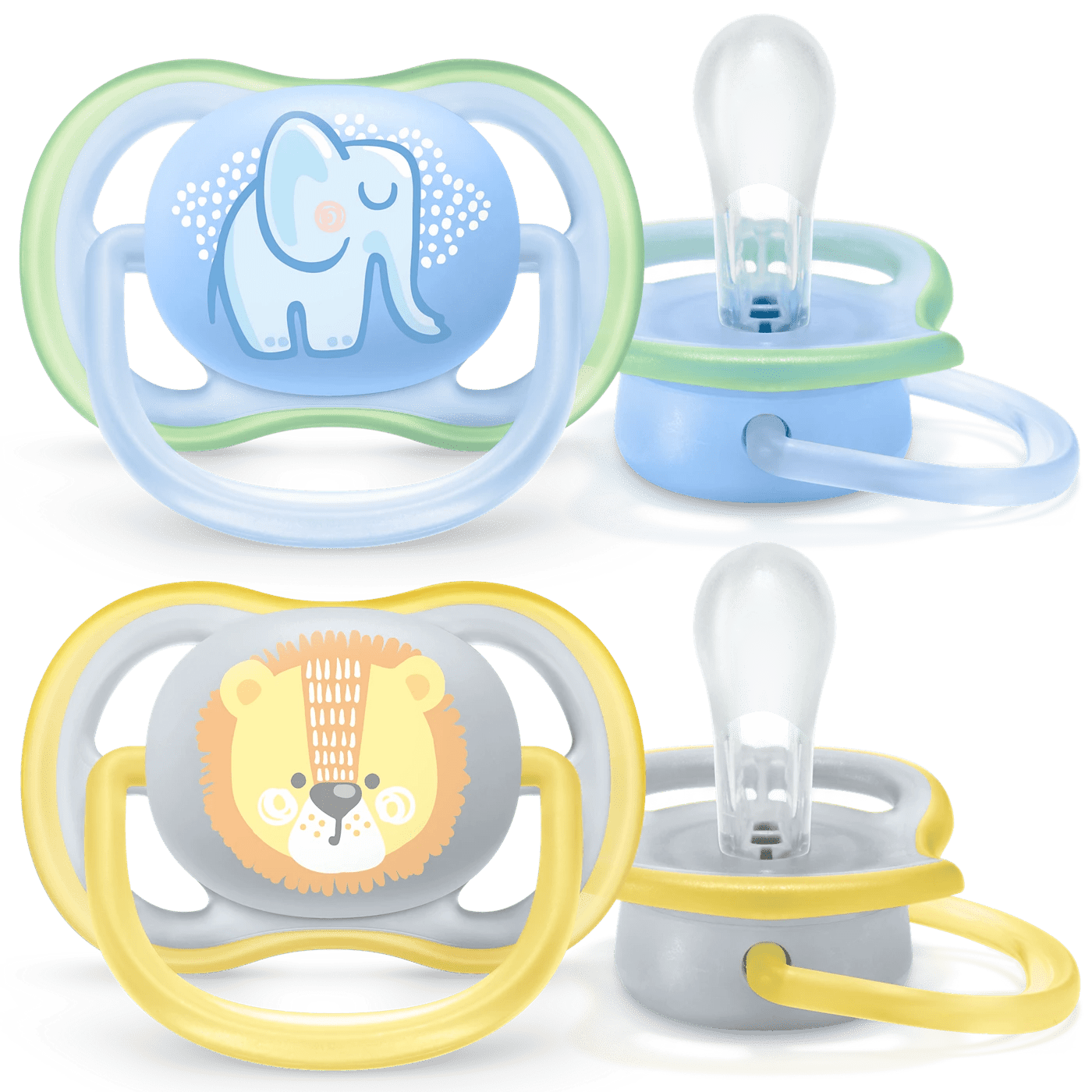 Philips Avent Pacifier_ Ultra Air_ Decorated_ 0 - 6M_ Boy (x2 units) – Buy Now at Healtsy