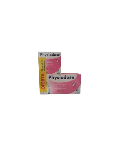 Physiodose Saline Solution - 5ml (40 units + 15 units free) - Healtsy