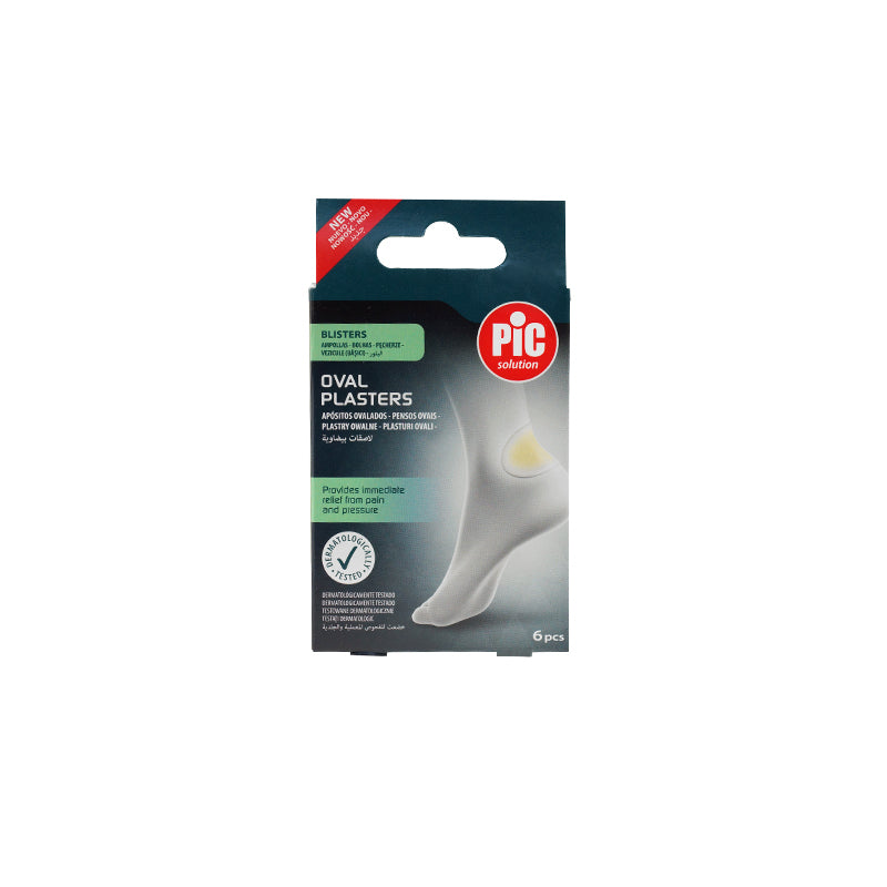 Pic Oval Blister Bandage (x6 blisters) (ref. Pic.58025300100) - Healtsy