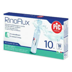 Pic Rinoflux Sterile Physiological Solution - 10ml (x10 units) (Pic.2039101100100) - Healtsy