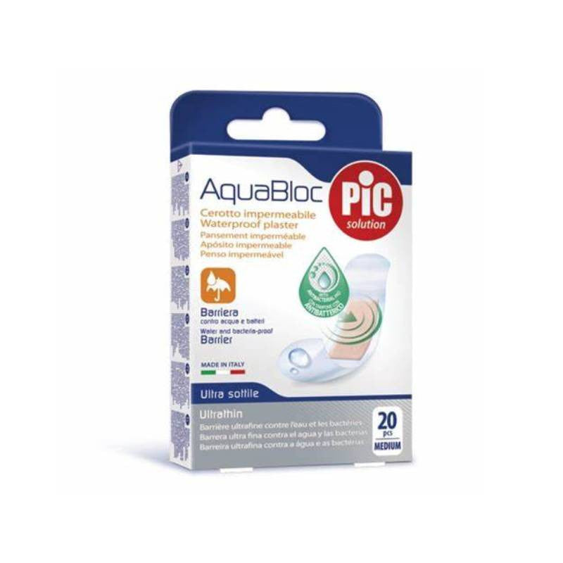 Pic Aquabloc Medim Plasters (x20 units) (Pic.2024000000000) - Healtsy
