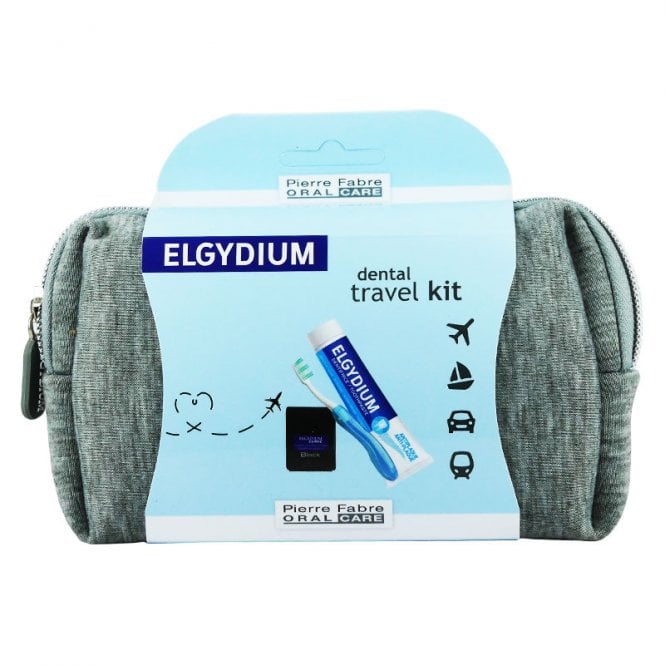 Elgydium Travel Kit Toothpaste 38 + Medium Toothbrush - Healtsy