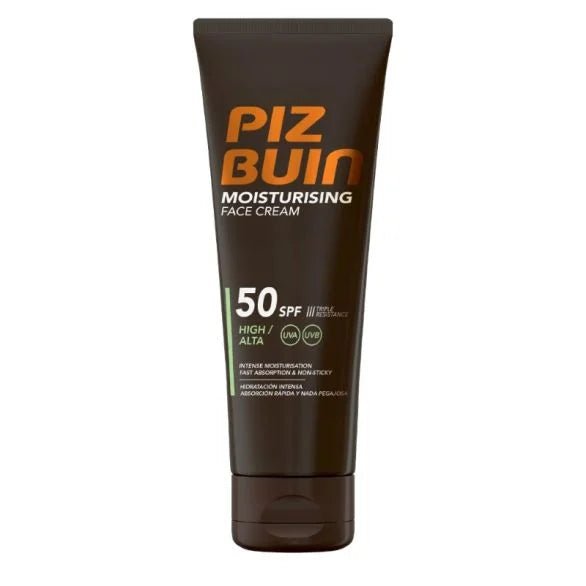 Piz Buin Moisture Facial Cream SPF50 - 50ml – Buy Now at Healtsy