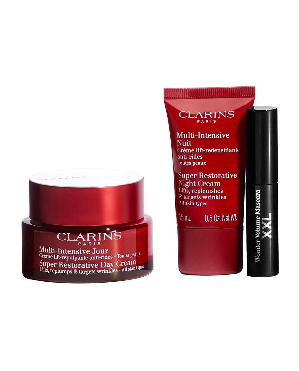 Clarins Age-Defying & Replenishing Essentials - Healtsy