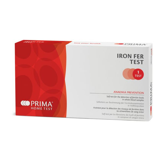 Prima Iron Ferritin Test - Healtsy