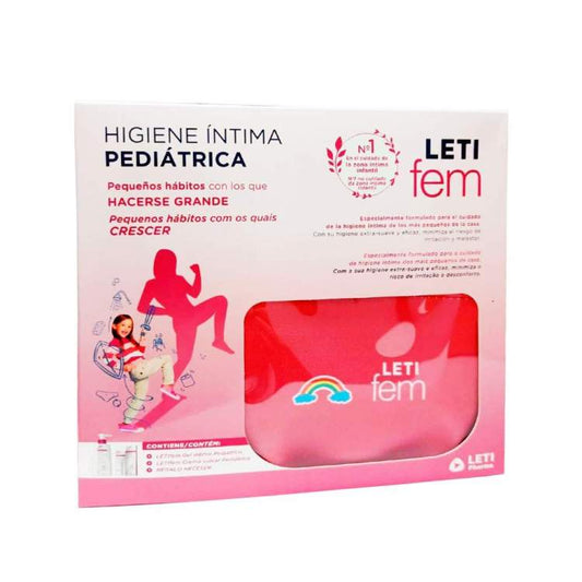 Letifem Pediatric Intimate Gel - 250ml + Vulvar Cream - 30ml - Healtsy