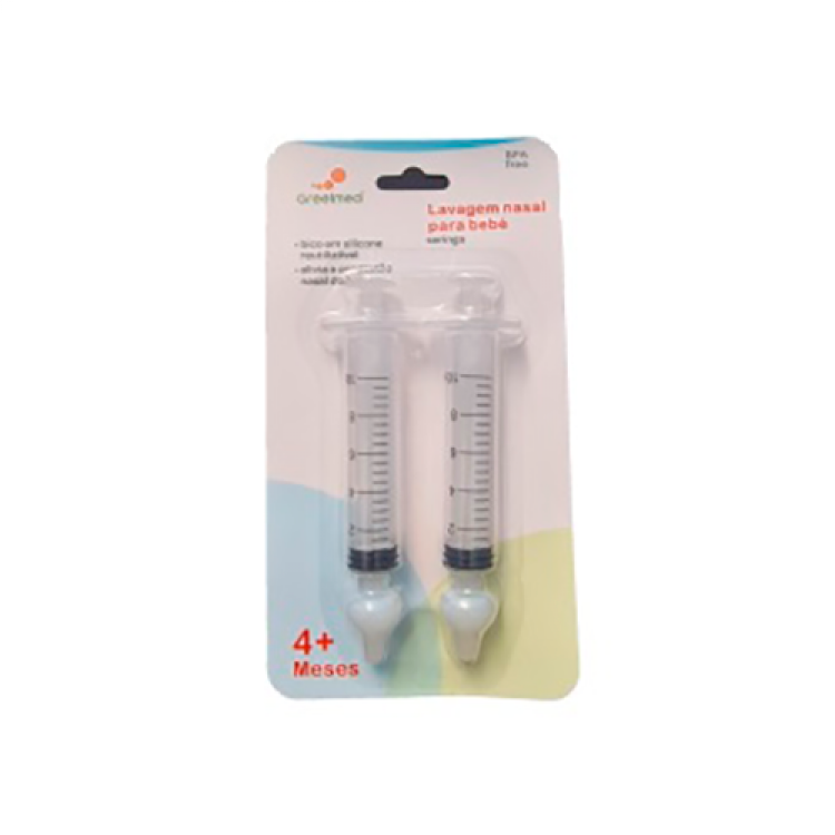 Greetmed Baby Nasal Wash Syringe - 10ml (Double Pack)