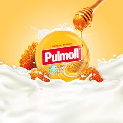 Pulmoll Milk/Honey Lozenges - 75G – Buy Now at Healtsy
