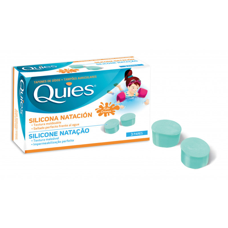Quies Otorrino Silicone Tampon for Children (x6 units) - Healtsy
