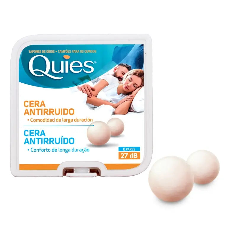 Quies Otorhino Natural Wax Buffer (x16 units) - Healtsy