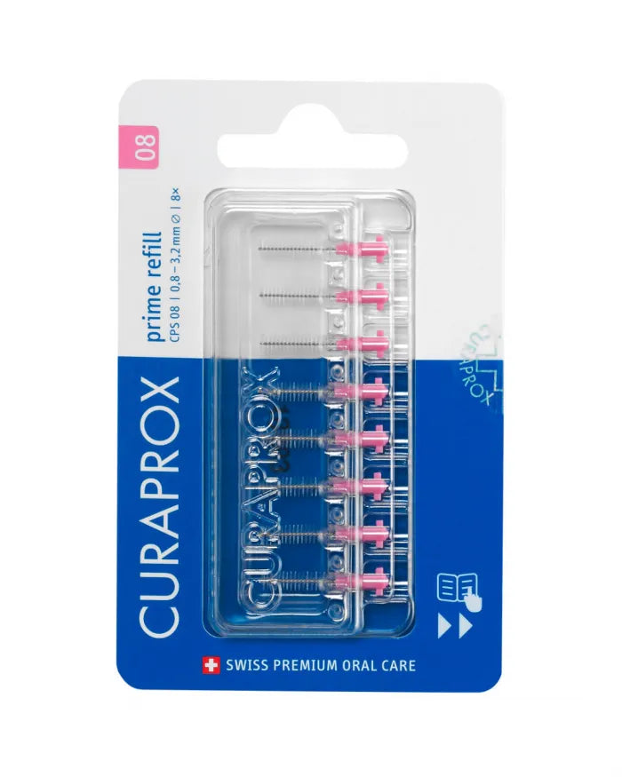 Curaprox Prime Brush CPS 08 (x8 units) - Healtsy