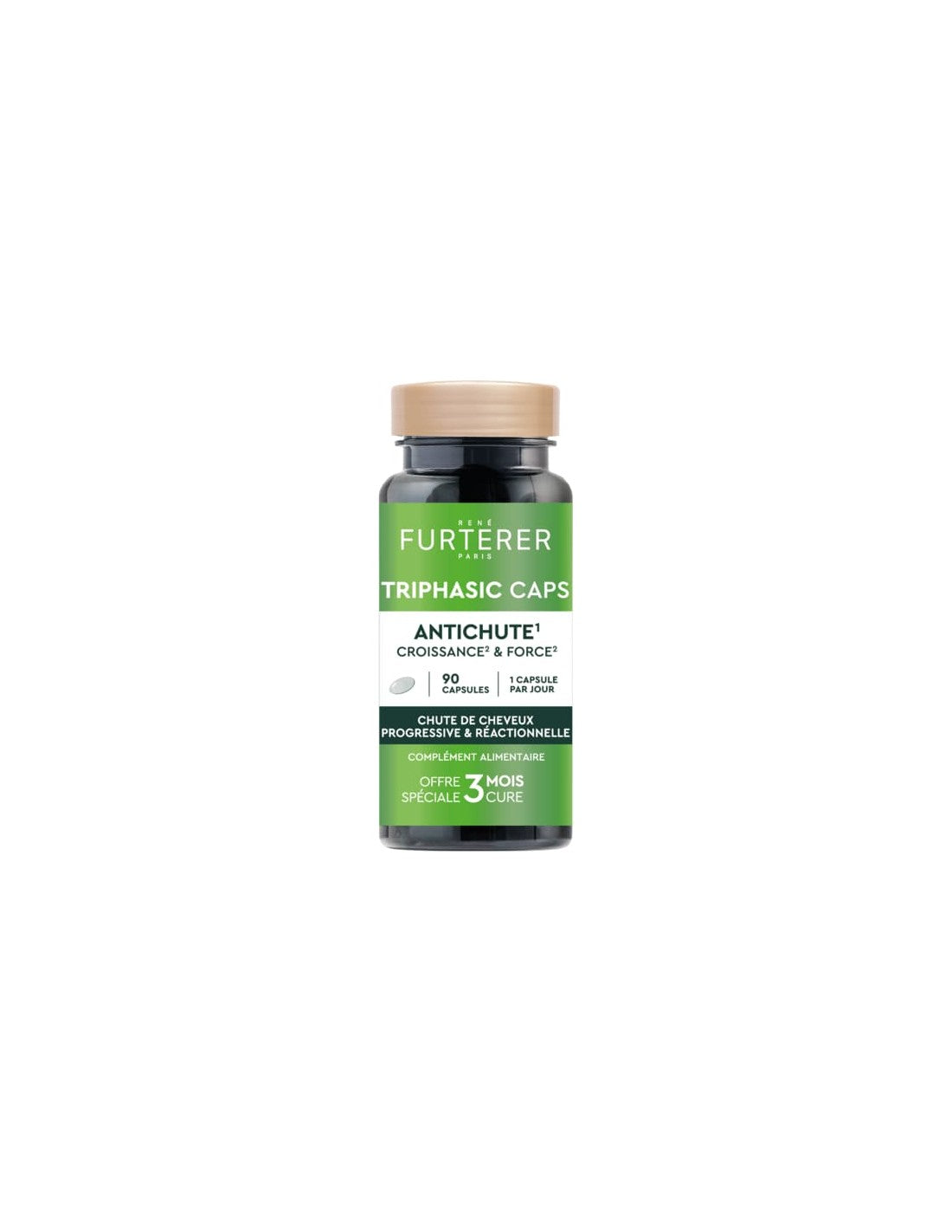 Rene Furterer Triphasic Anti-fall - 90 tablets - Healtsy