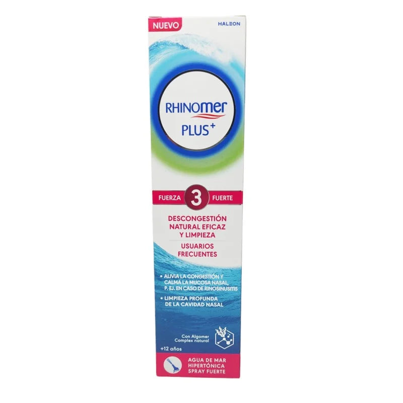 Rhinomer Plus+ Nasal Spray Strength 3 - 125ml