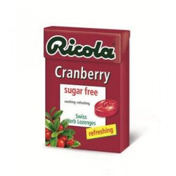 Ricola Red Cranberry Candies - 50g - Healtsy