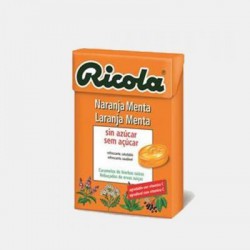 Ricola Orange Mint Candies - 50g - Healtsy