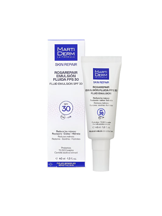Martiderm Rosarepair Fluid Emulsion SPF30 - 40ml - Healtsy
