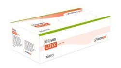 Rubbergold Powder Free Latex Gloves_Size. L (x100 units) – Buy Now at Healtsy