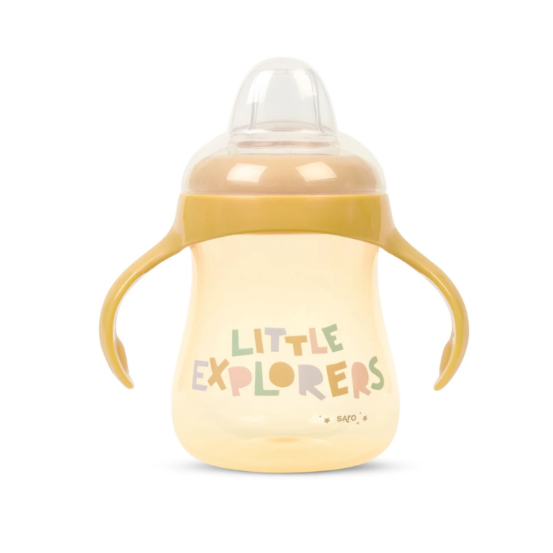 Saro Anti-Drip Cup 250 ml Mustard (Ref 51405) - Healtsy