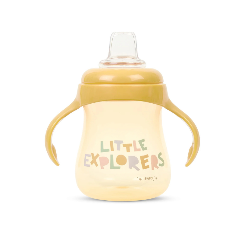 Saro Anti-Drip Cup 250 ml Mustard (Ref 51405) - Healtsy