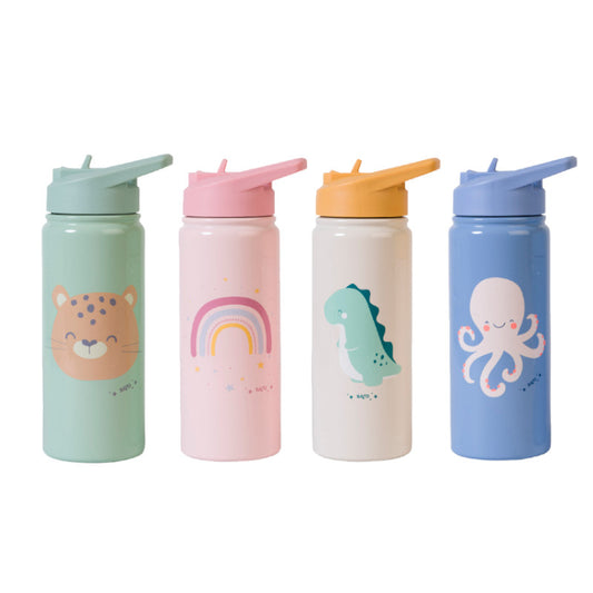 Saro Thermal Bottle with Straw - 350ml (ref. 7450) - Healtsy