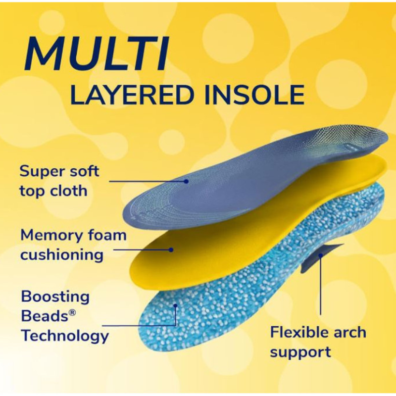 Dr Scholl 24H Energy Men's Insoles Size 40-47.5 (2 units) - Healtsy