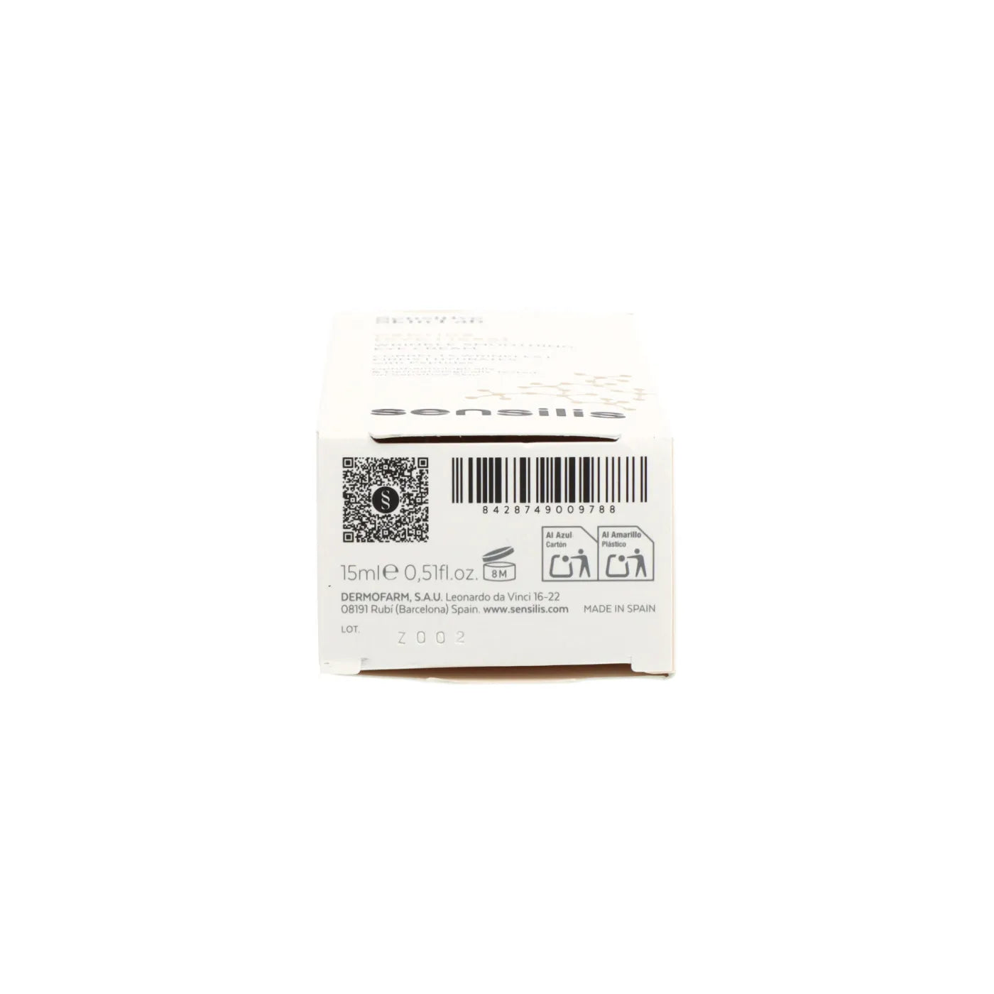 Sensilis Peptide Eye Lisss Eye Cream - 15ml - Healtsy