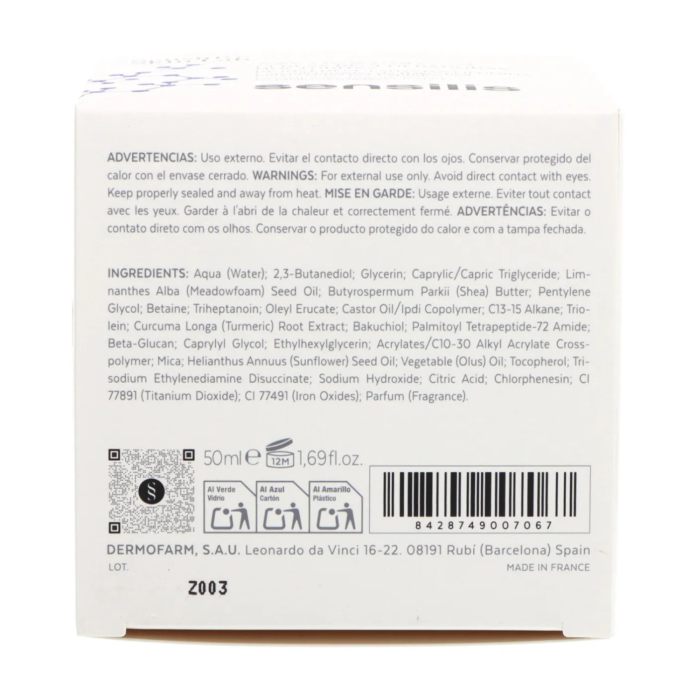 Sensilis Peptide Reti-V Pearls Gel 50ml - Healtsy