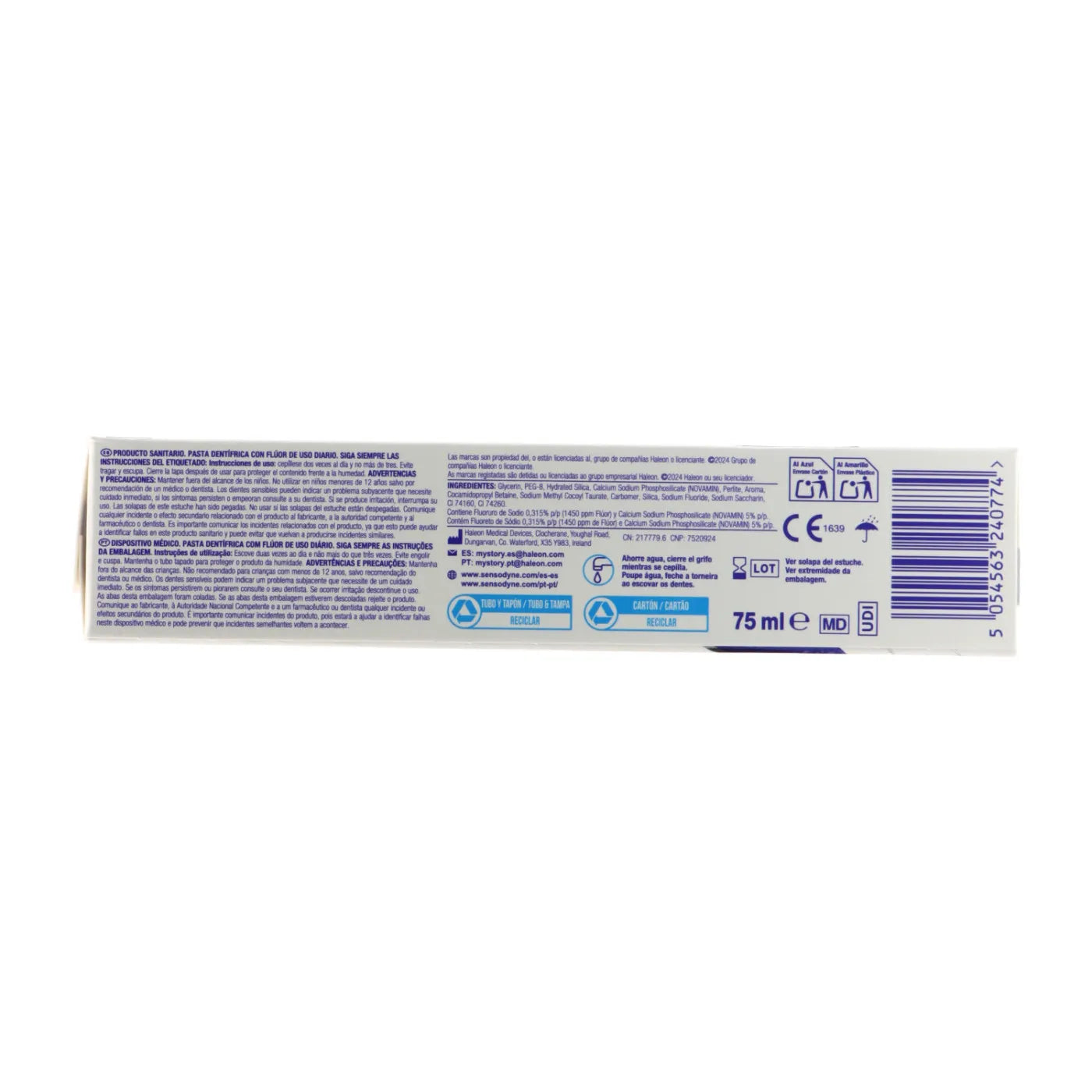 Sensodyne Expert Protect Deep Repair - 75Ml - Healtsy