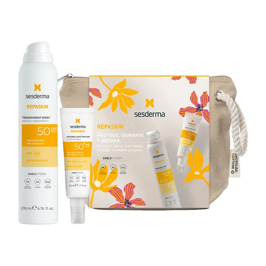 Sesderma Repaskin Spray – 200 mL + Invisible Fluid – 50 mL - Healtsy