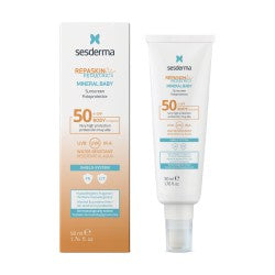 Sesderma Repaskin Pediatric Mineral Baby Emulsion SPF50+ - 50ml - Healtsy