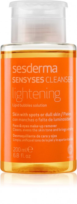 Sesderma Sensyses Cleanser Lightening Make-up Removing Solution - 200ml - Healtsy