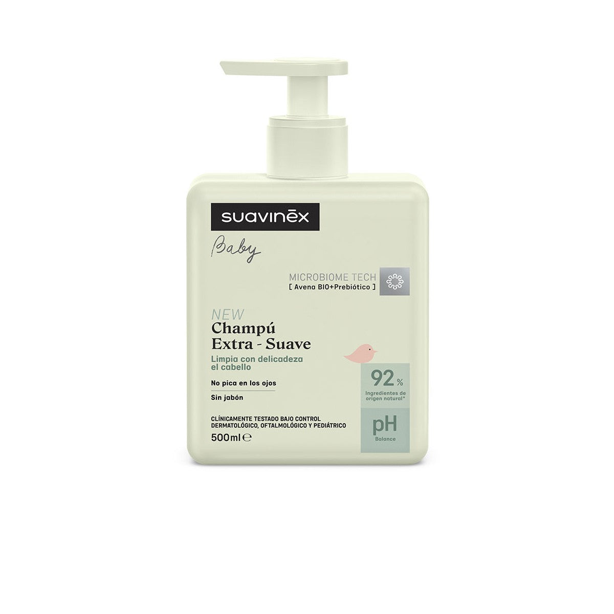 Suavinex Baby Extra-Gentle Shampoo 500ml - Healtsy