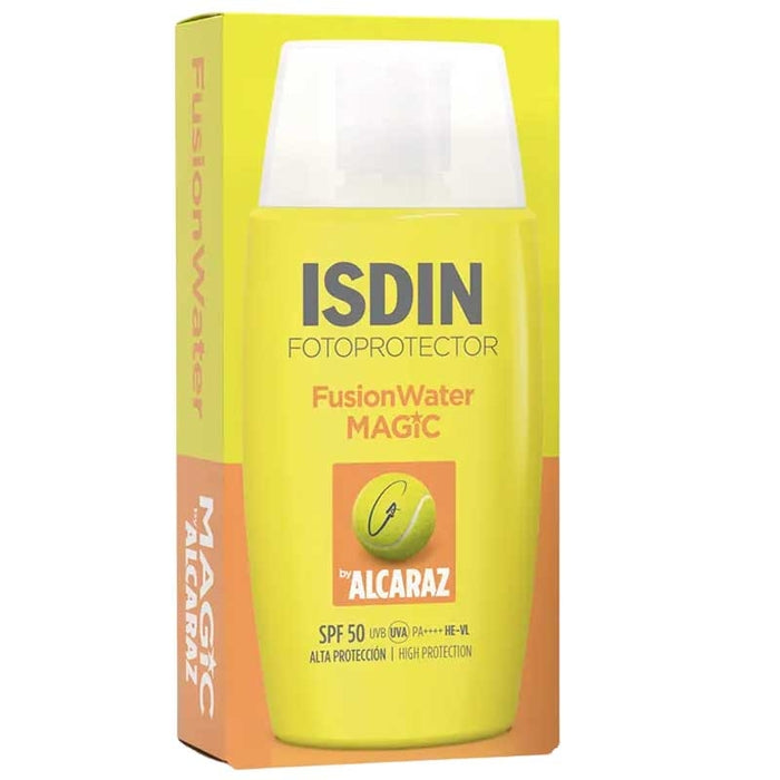 Isdin Photoprotection Fusion Water Magic Alcaraz SPF50 Fluid 50ml - Healtsy