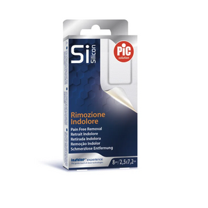 Pic Silicone Plasters _ 2.5 x 7.2cm (x 8 units) (ref. Pic.2010344000000) - Healtsy