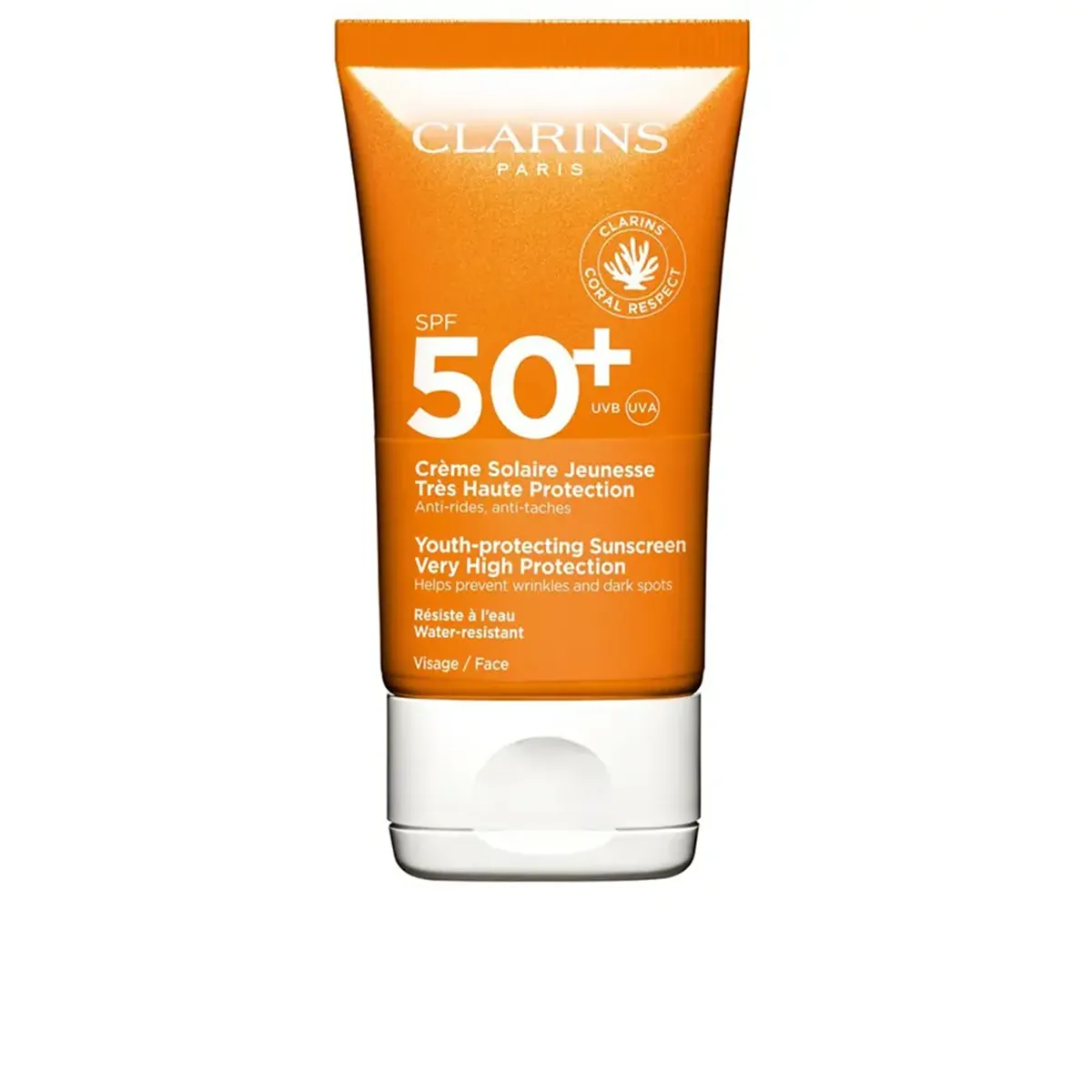 Clarins Sun Face SPF50+ Anti-Tach Water Resist 50ml - Healtsy