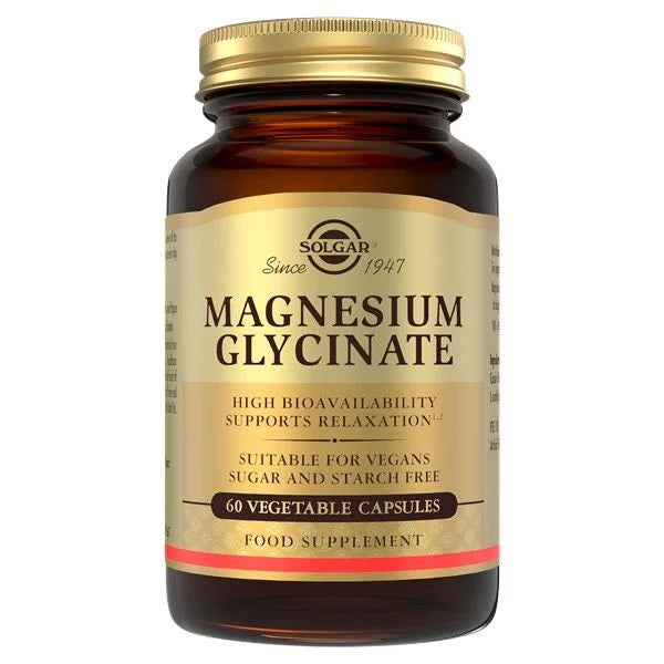 Solgar Magnesium Glycinate (x60 vegetable capsules) - Healtsy