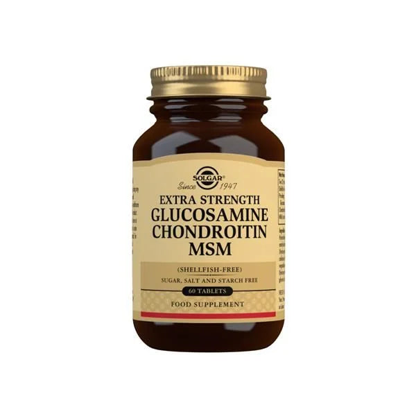 Solgar Glucosamine Chondroitin MSM Extra Concentrate (x60 Tablets) - Healtsy