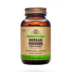 Solgar Korean Ginseng (x60 tablets) – Buy Now at Healtsy