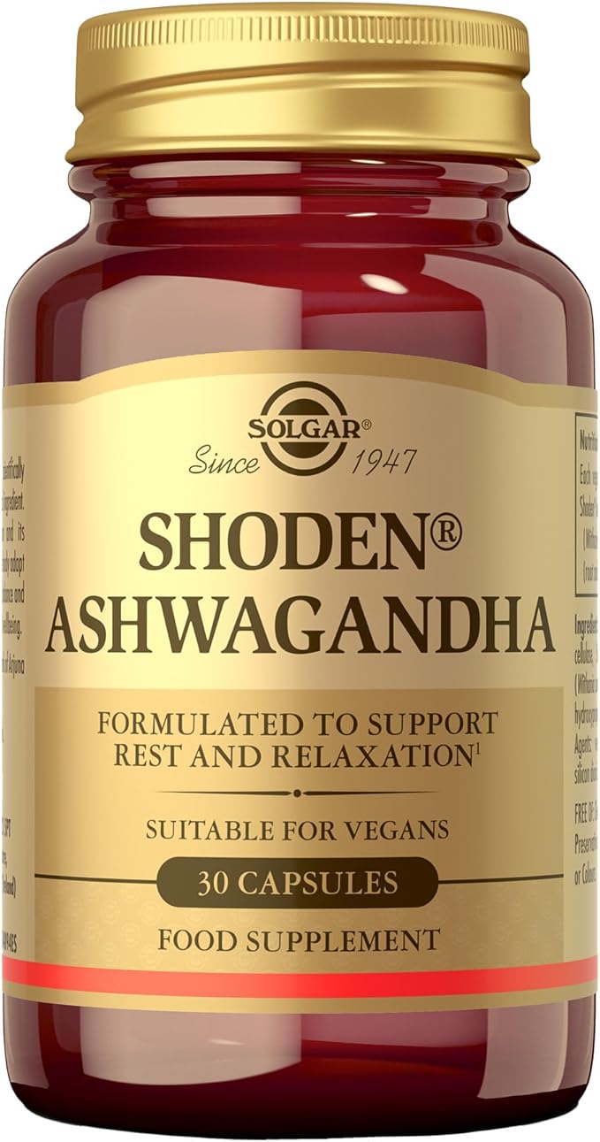 Solgar Shoden Ashwagandha (X30 capsules) - Healtsy