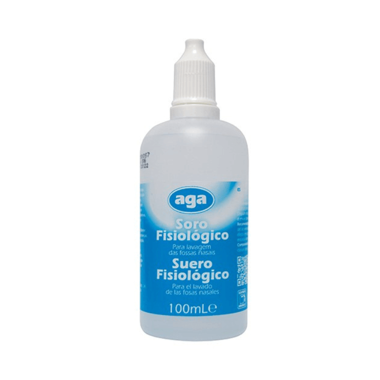 Physiological Saline Solution 100ml Aga - Healtsy
