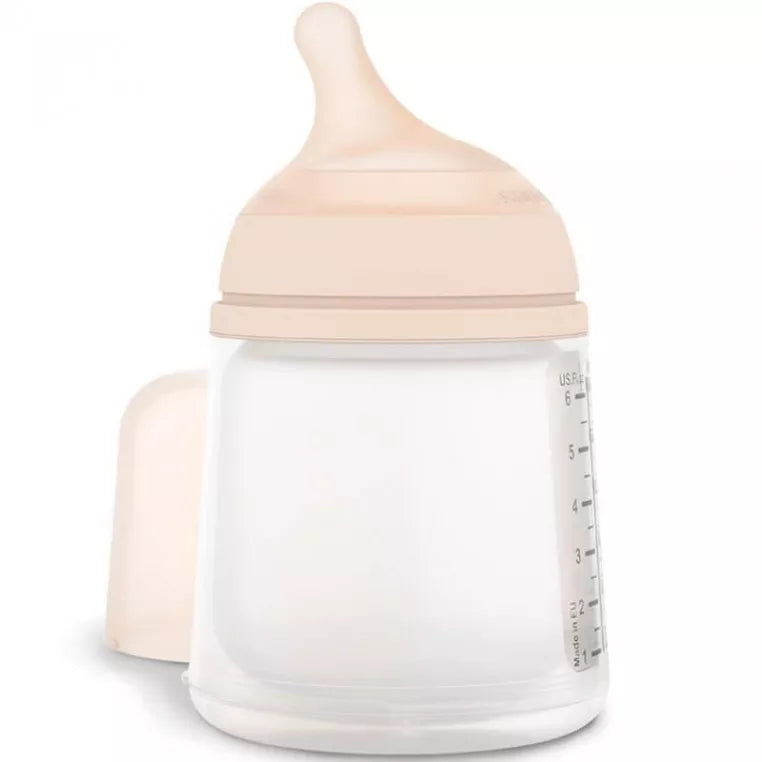 Suavinex Zero Startset Pacifier + Bottle 180ml Fair - Healtsy