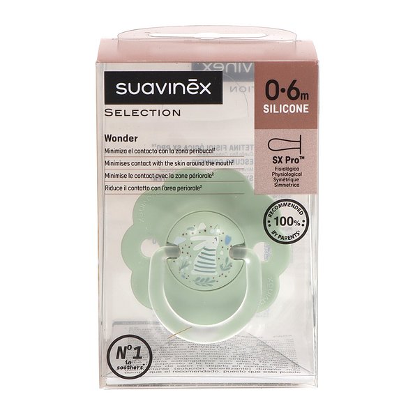 Suavinex Wonder Round Pacifier 0-6 Months - Healtsy