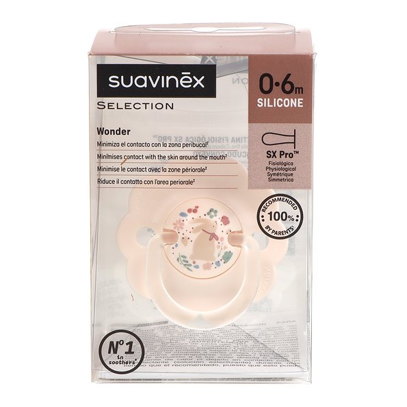 Suavinex Wonder Round Pacifier 0-6 Months - Healtsy