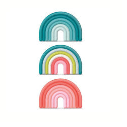 Suavinex Soft Silicone +0M Rainbow Educational Teether - Healtsy